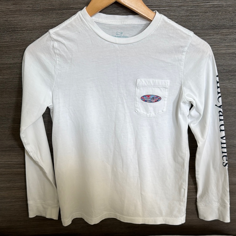 Vineyard vines boys long sleeve tee size S (8-10)
